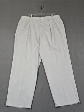 TravelSmith Womens 20W Twill Pants Beige Stone Straight Casual Stretch Comfort